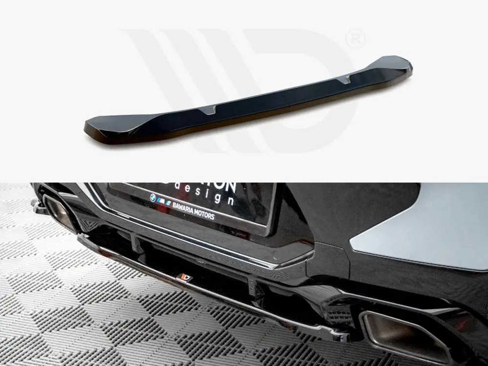 Central Rear Splitter Bmw X4 M-Pack G02 Facelift 1