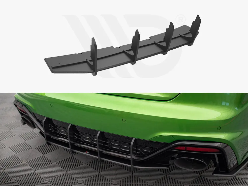 Maxton Design Street Pro Rear Diffuser Audi Rs5 B9 F5 Facelift 1