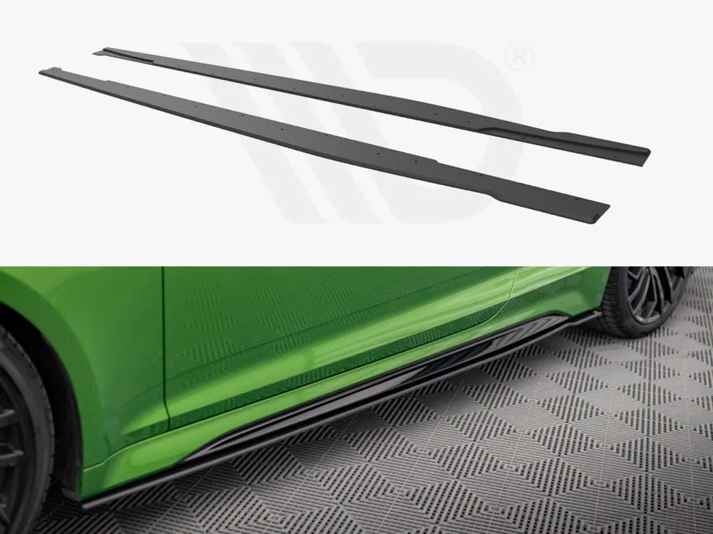 Maxton Design Street Pro Side Skirts Diffusers Audi Rs5 Coupe F5 Facelift 1
