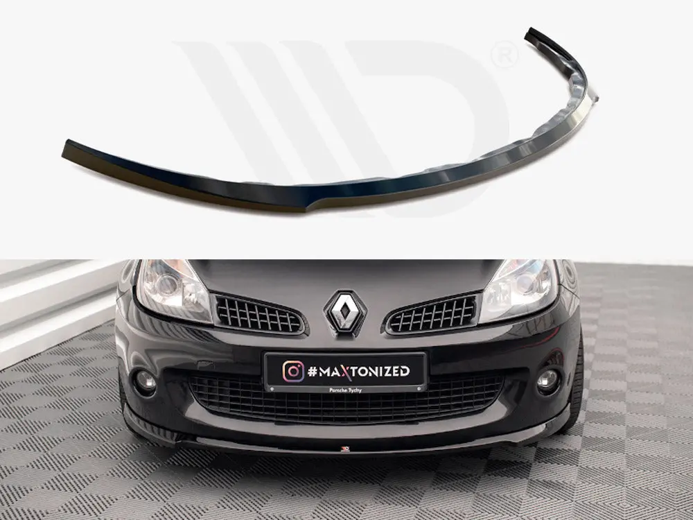 Maxton Design Front Splitter Renault Clio Mk3 Rs (2006-2009) 1