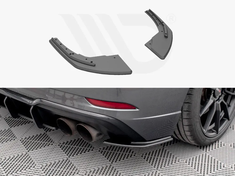 Maxton Design Street Pro Rear Side Splitters Audi S3 Sportback 8V Facelift 1