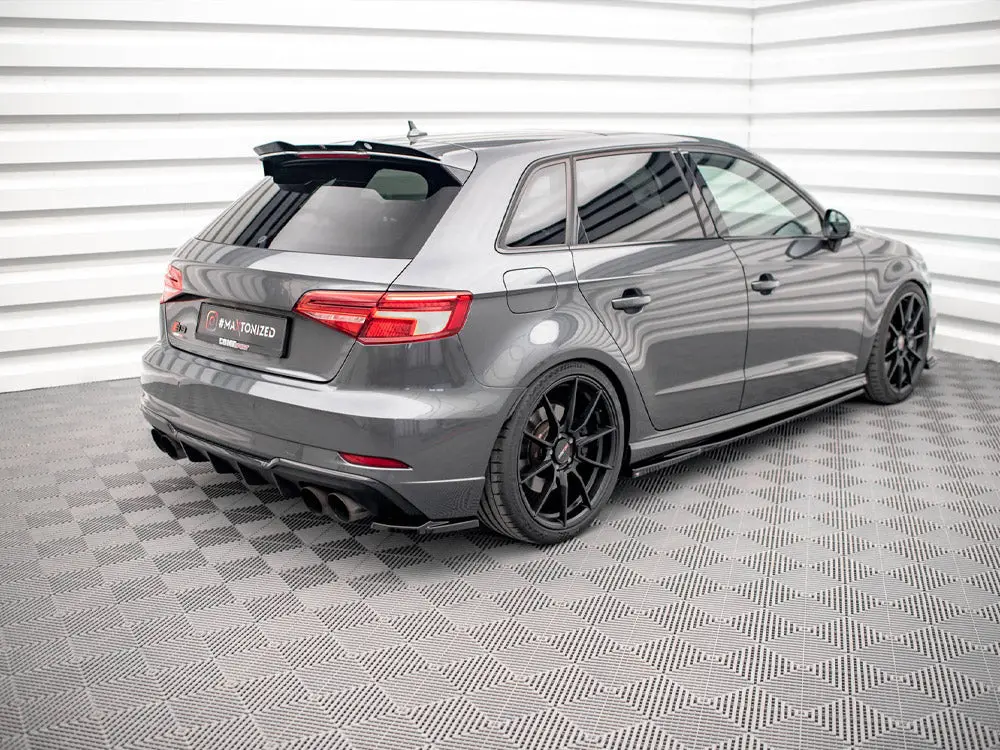 Maxton Design Rear Side Splitters Audi S3 Sportback 8V Facelift 2