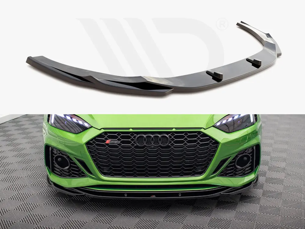 Maxton Design Front Splitter V.3 Audi Rs5 B9 F5 Facelift 1
