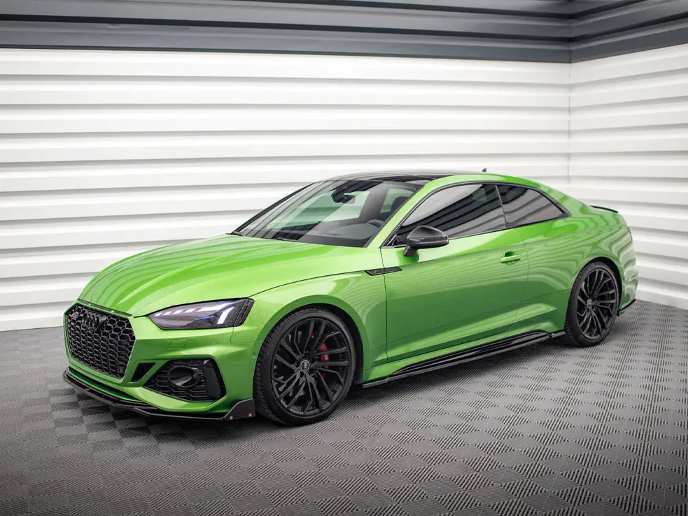 Maxton Design Side Skirts Diffusers Audi Rs5 Coupe B9 F5 Facelift 2