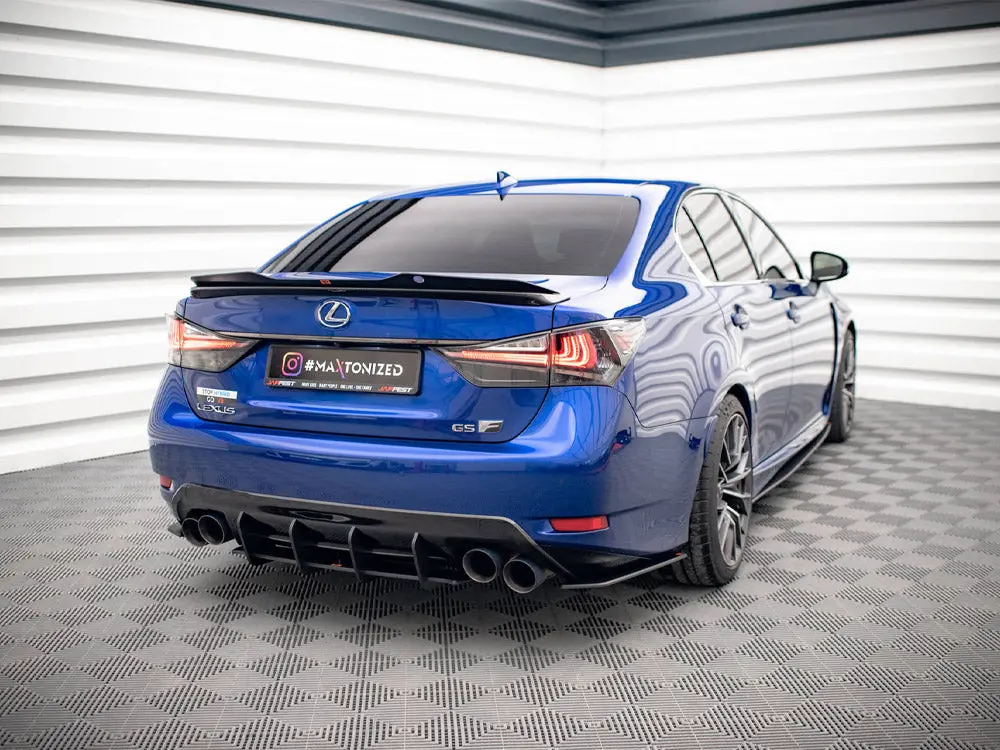 Maxton Design Street Pro Rear Diffuser Lexus Gs F Mk4 Facelift 2