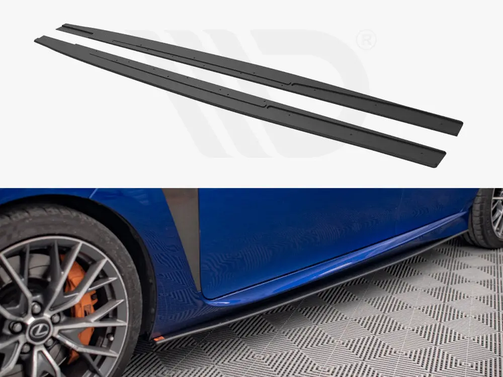 Maxton Design Street Pro Side Skirts Diffusers Lexus Gs F Mk4 Facelift 1