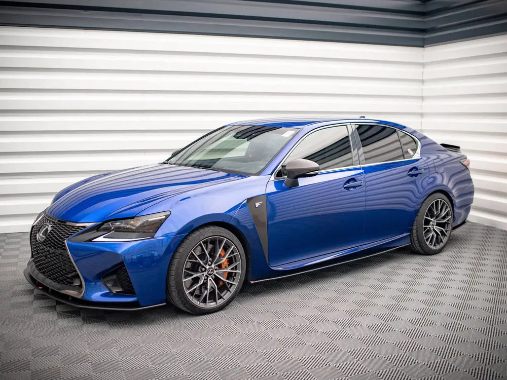 Maxton Design Street Pro Side Skirts Diffusers Lexus Gs F Mk4 Facelift 2