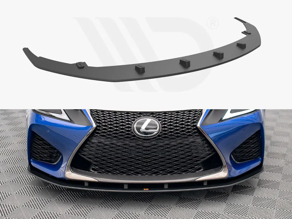 Maxton Design Street Pro Front Splitter Lexus Gs F Mk4 Facelift 1