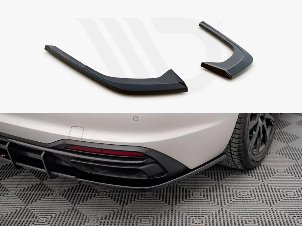 Rear Side Splitters Audi A4 B9 Facelift 1