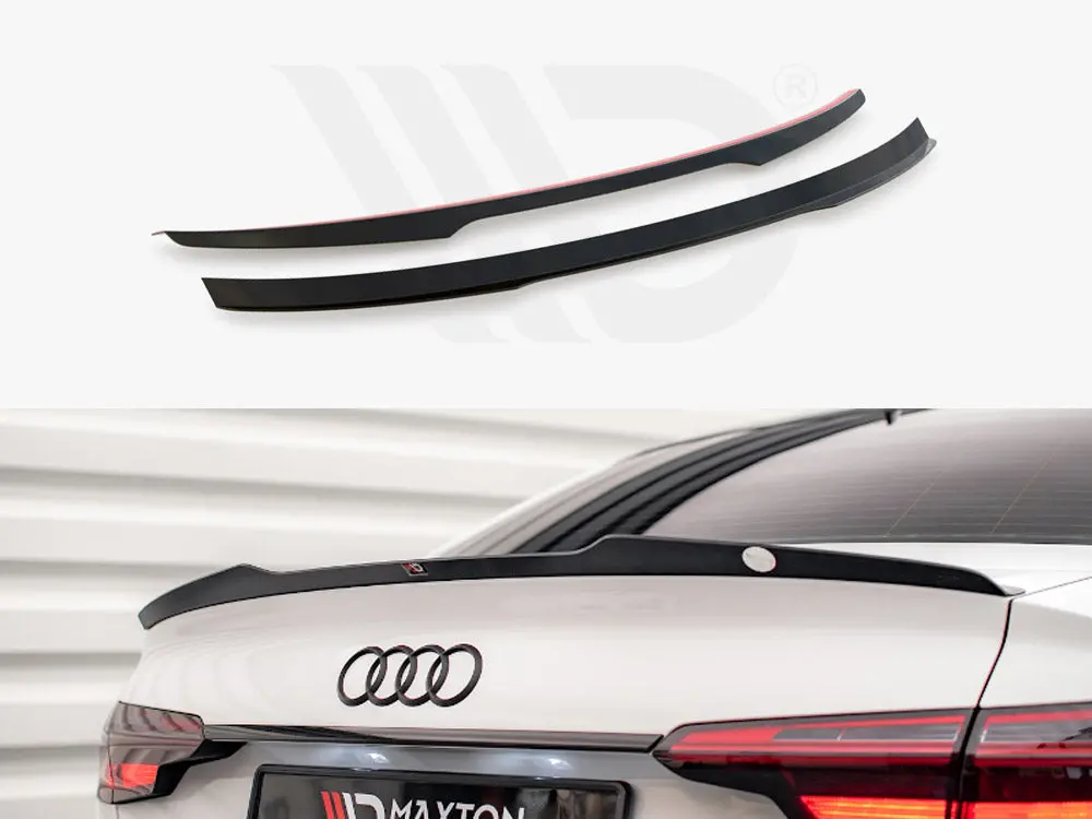 Maxton Design Spoiler Cap Audi A4 Sedan B9 Facelift 1