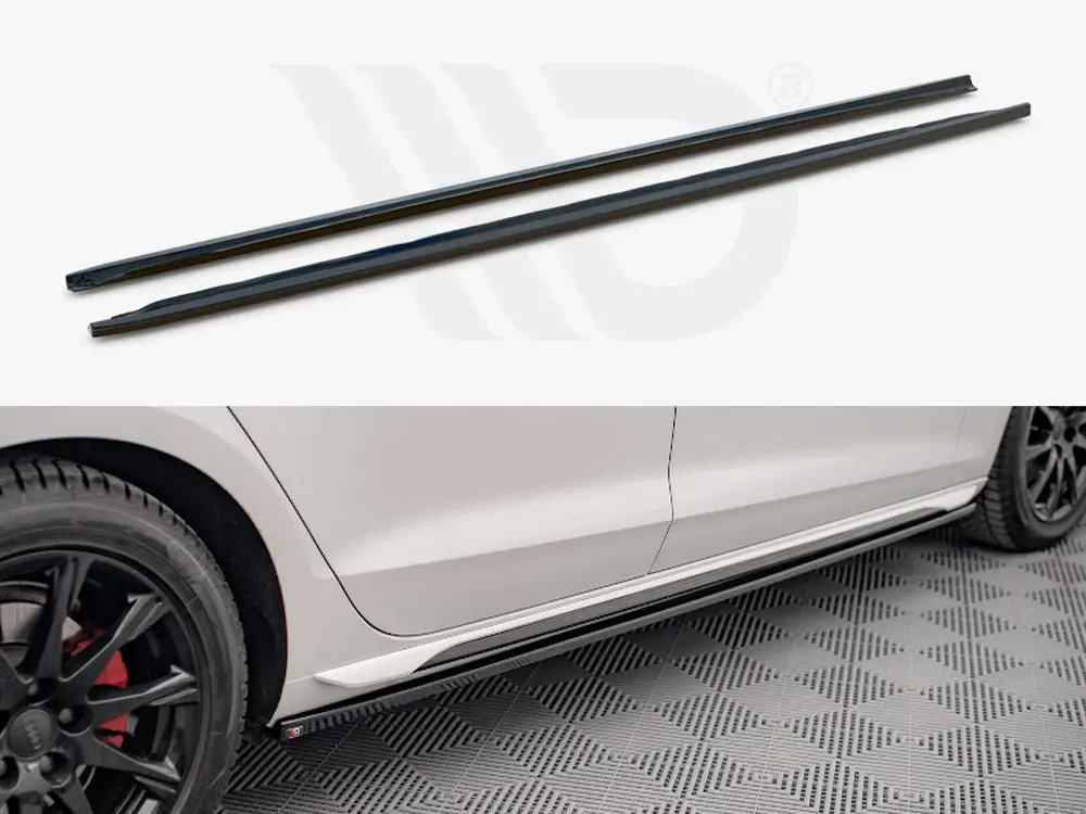 Side Skirts Diffusers Audi A4 B9 Facelift 1