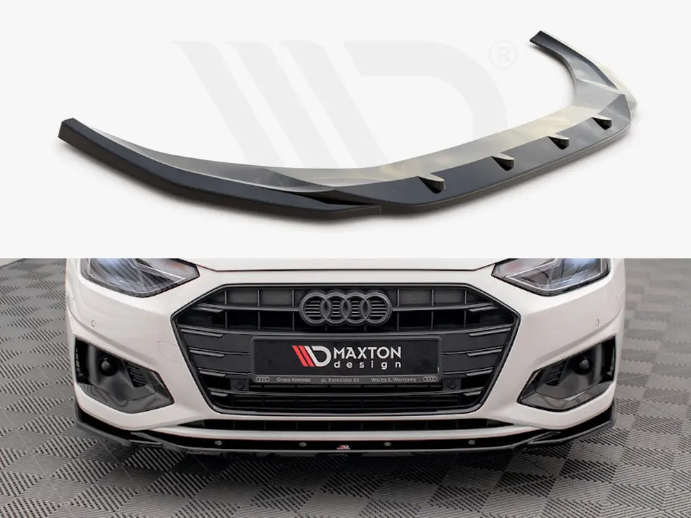 Front Splitter V.2 Audi A4 B9 Facelift 1