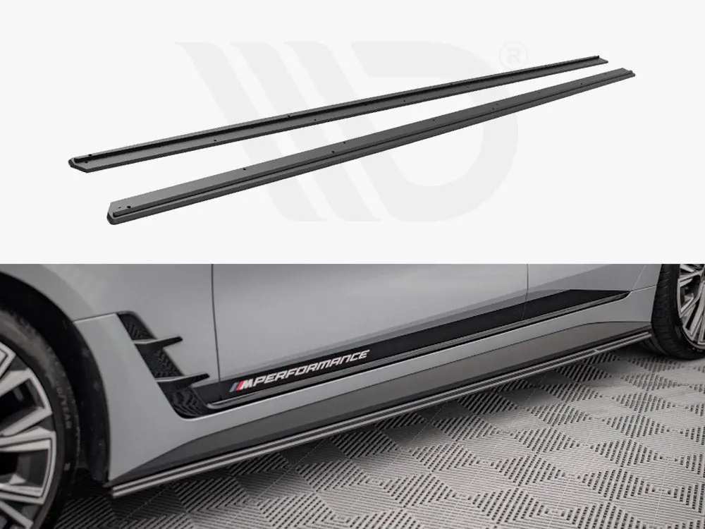 Maxton Design Street Pro Side Skirts Diffusers Bmw 4 Gran Coupe M-Pack G26 1