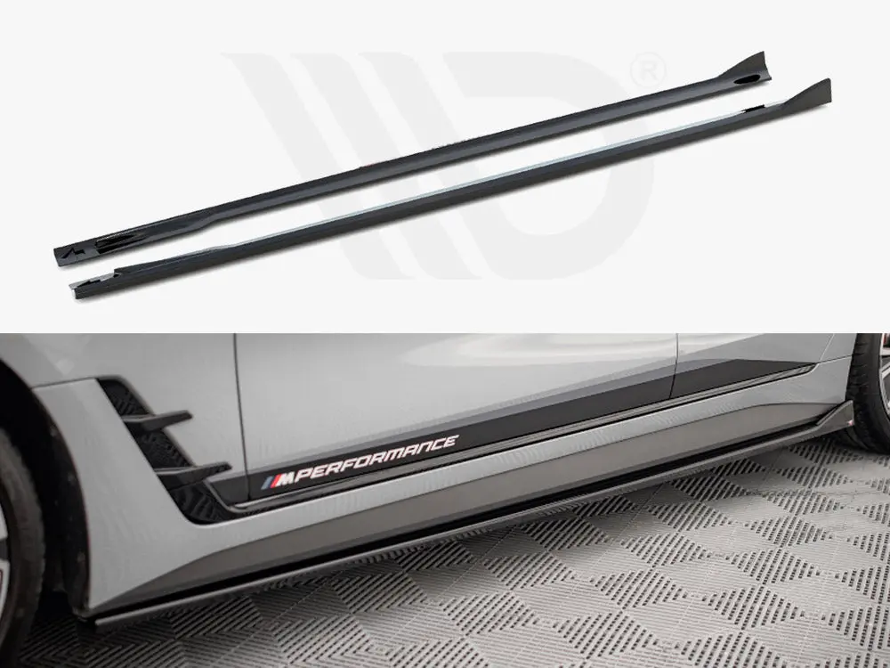 Side Skirts Diffusers V.2 Bmw 4 Gran Coupe M-Pack / M440i G26 1