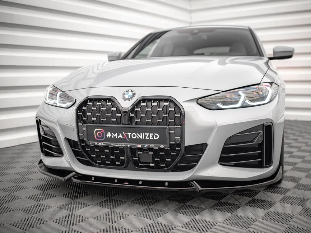 Front Splitter V.2 Bmw 4 / I4 Gran Coupe M-Pack / M440i G26 2