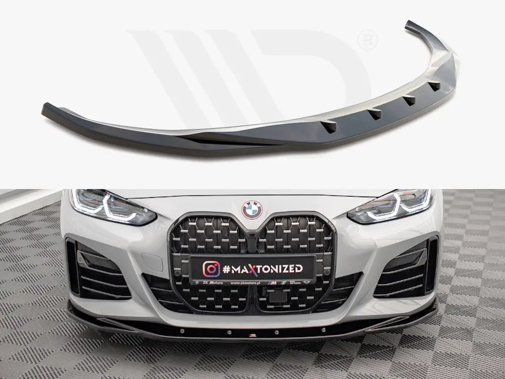 Front Splitter V.3 Bmw 4 / I4 Gran Coupe M-Pack / M440i G26 1