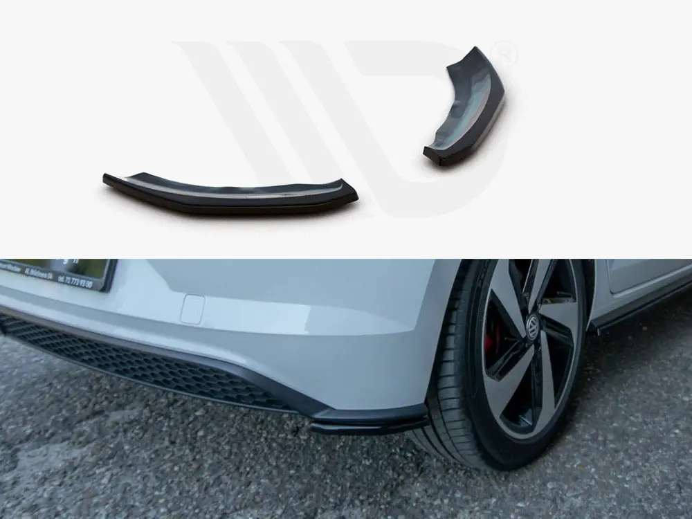 Maxton Design Rear Side Splitters Vw Polo Mk6 Gti (2017-2021) 2