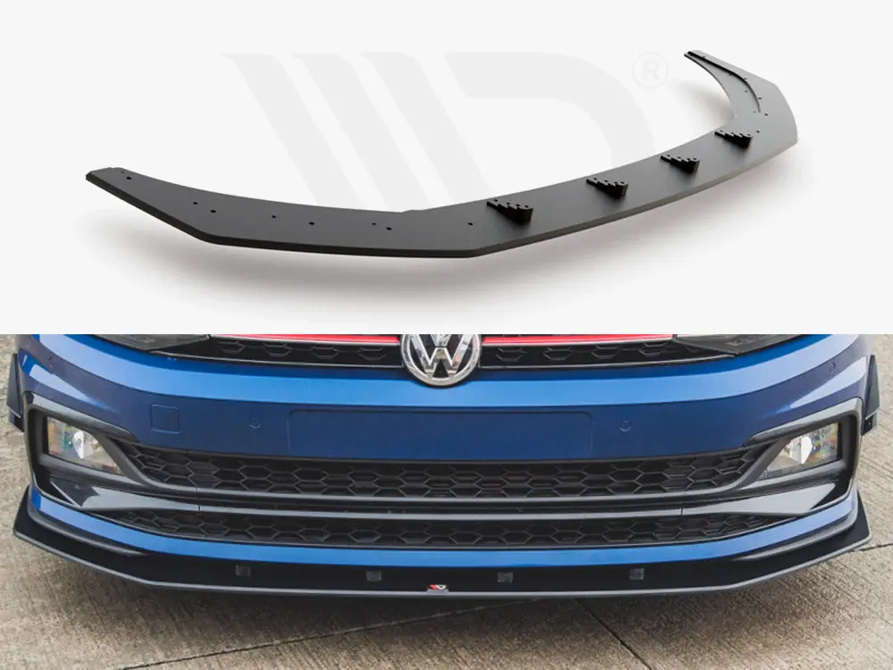 Maxton Racing Front Splitter Vw Polo Gti Mk6 (2017-) 1