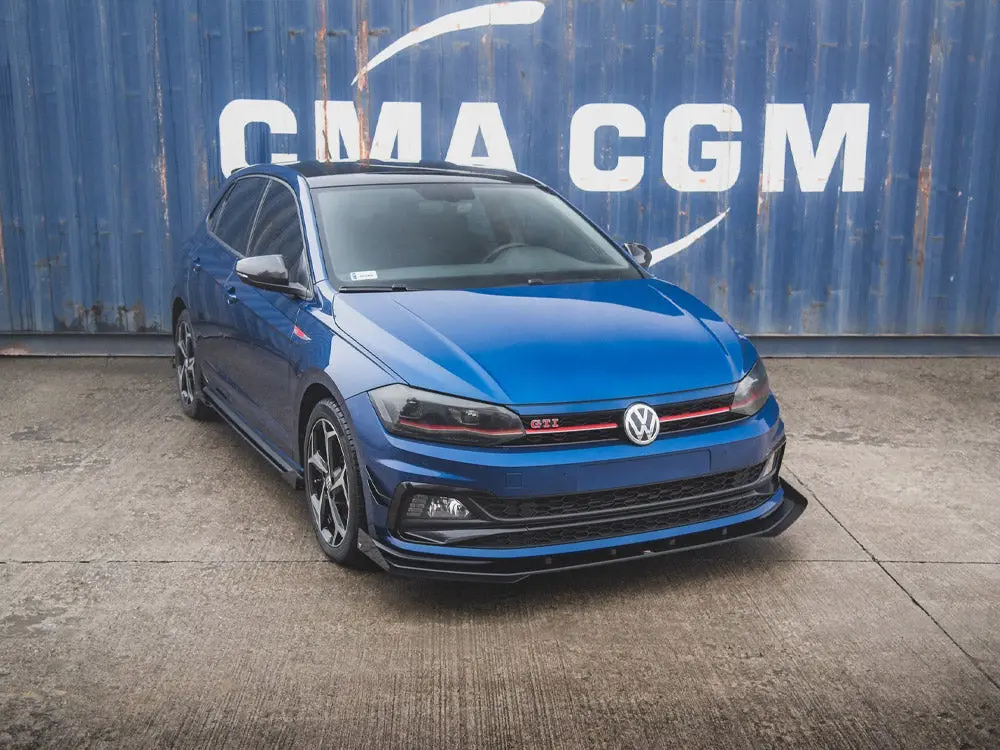 Maxton Racing Front Splitter (+Flaps) Vw Polo Gti Mk6 (2017-) 2