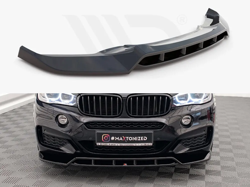 Front Splitter V.2 Bmw X6 M Sport F16 1