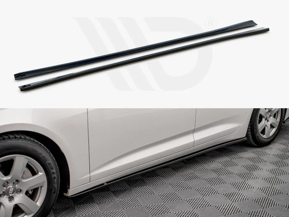 Side Skirts Diffusers Audi A6 C8 1