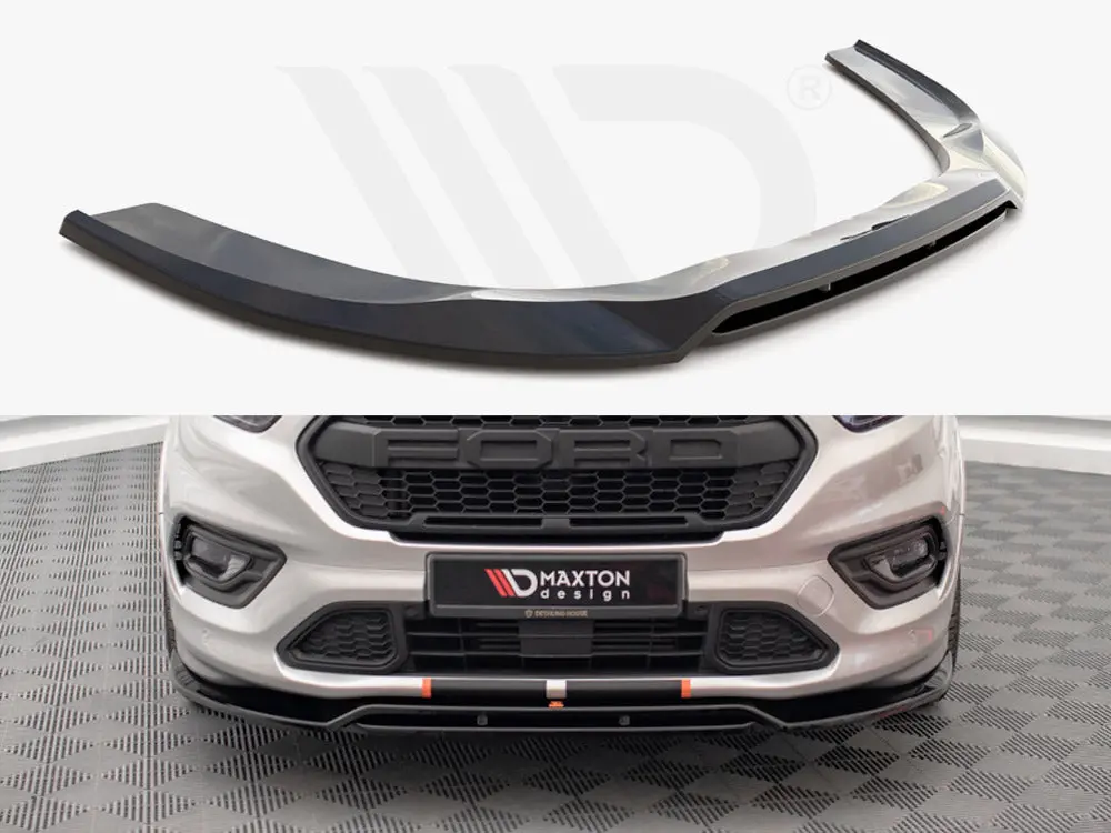 Maxton Design Front Splitter Ford Transit Custom St-Line Mk1 Facelift 1