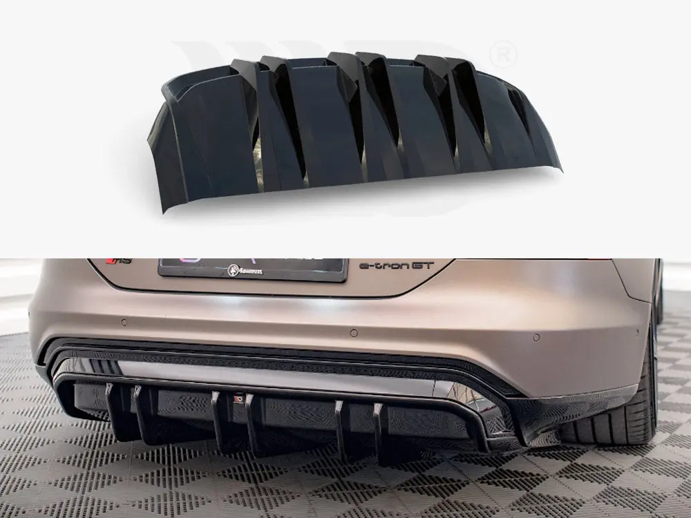 Maxton Design Rear Valance Audi E-Tron Gt / Rs Gt Mk1 1