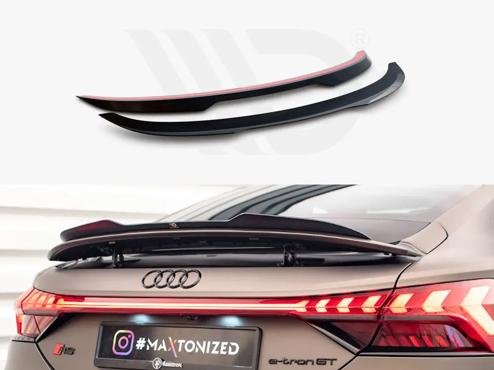 Maxton Design Spoiler Cap Audi E-Tron Gt / Rs Gt Rs Mk1 1