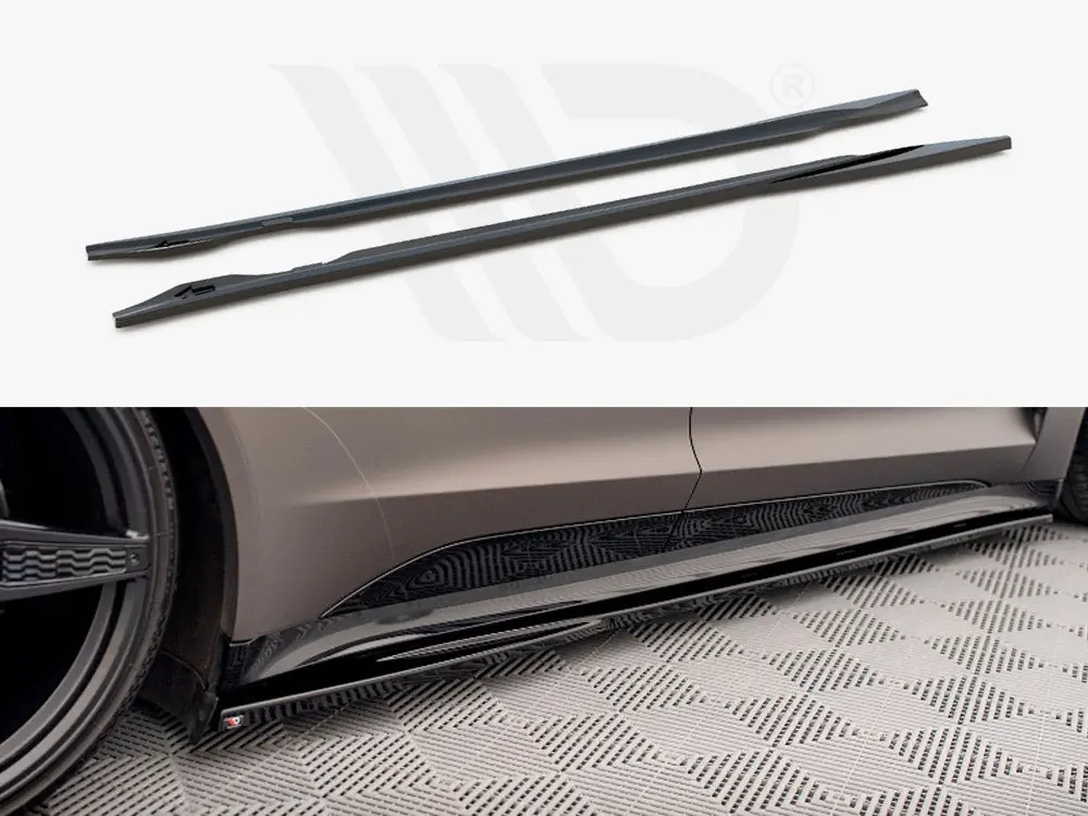 Side Skirts Diffusers V.1 Audi E-Tron Gt / Rs Gt Mk1 1