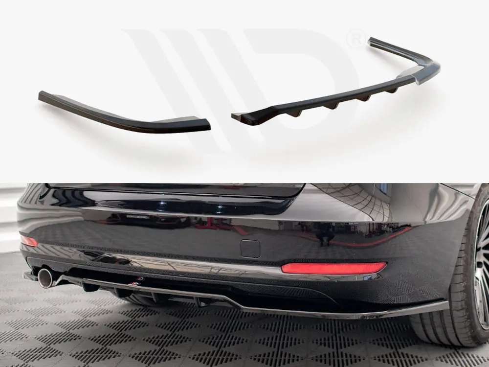 Central Rear Splitter (Vertical Bars) Bmw 3 Gt F34 1