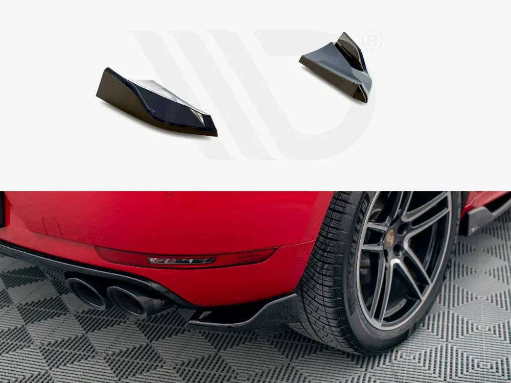 Rear Side Splitters Porsche Macan Mk1 Facelift 1