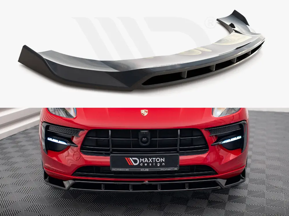 Front Splitter V.2 Porsche Macan Mk1 Facelift 1