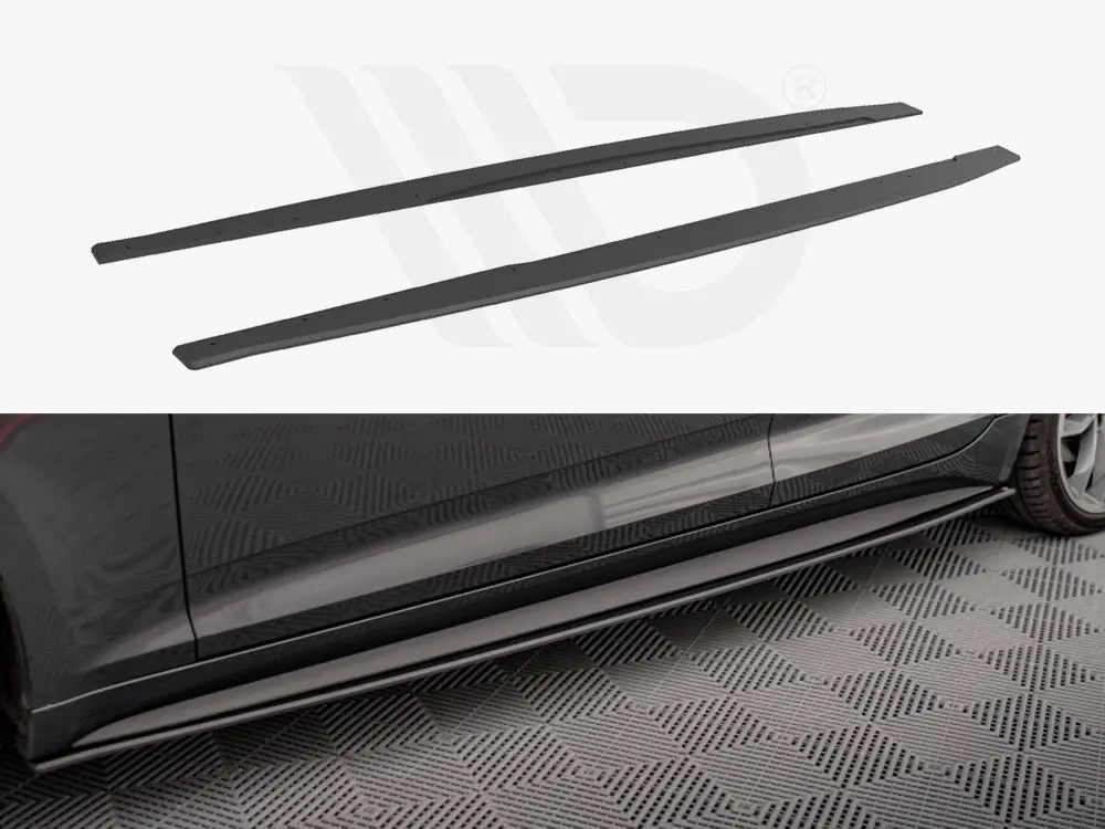 Maxton Design Street Pro Side Skirts Diffusers Audi A5 S-Line / S5 Sportback F5 1