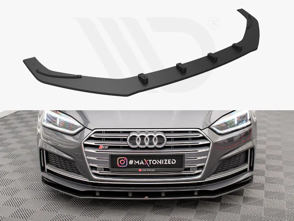 Maxton Design Street Pro Front Splitter Audi A5 S-Line / S5 Coupe / Sportback F5 1
