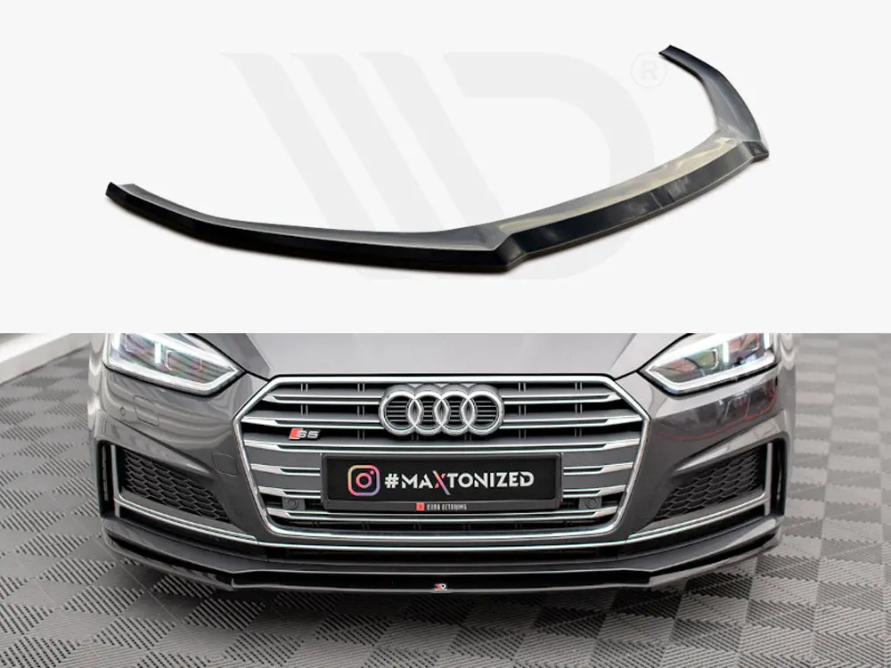 Maxton Design Front Splitter V.2 Audi S5 / A5 S-Line F5 Coupe / Sportback (2016-) 1