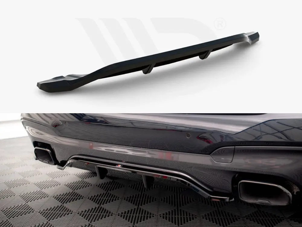 Maxton Design Rear Splitter (Vertical Bars) Bmw X3 M40i / M40d G01 1