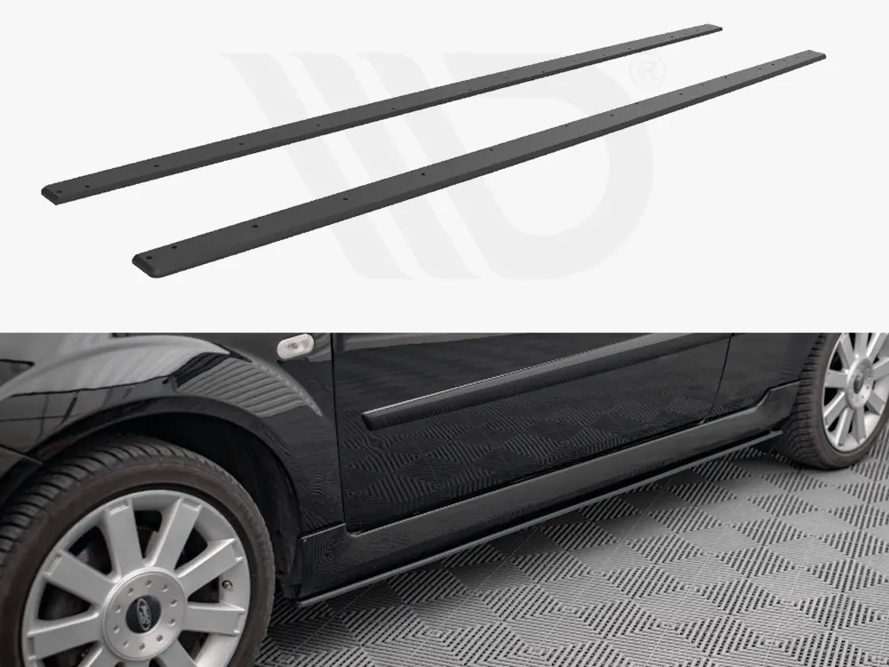 Maxton Design Street Pro Side Skirts Diffusers Ford Fiesta St Mk6 1