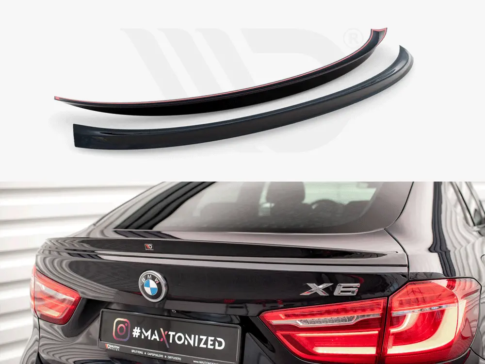 3D Spoiler Cap V.2 Bmw X6 M-Pack F16 1
