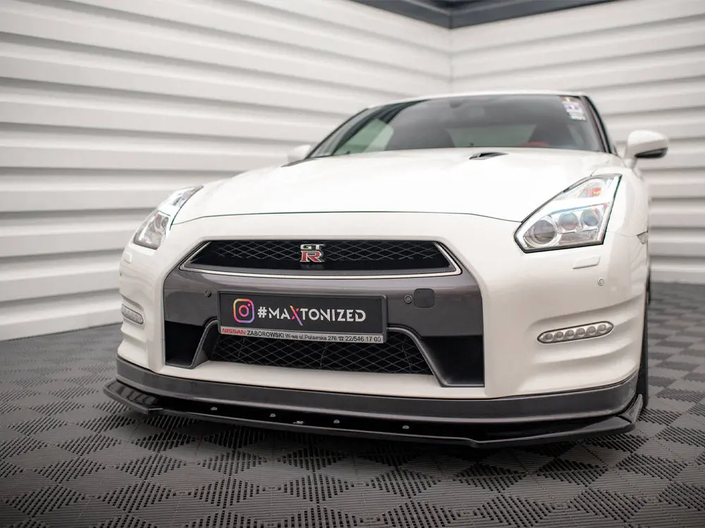 Maxton Design Front Splitter Nissan Gtr R35 Facelift 2