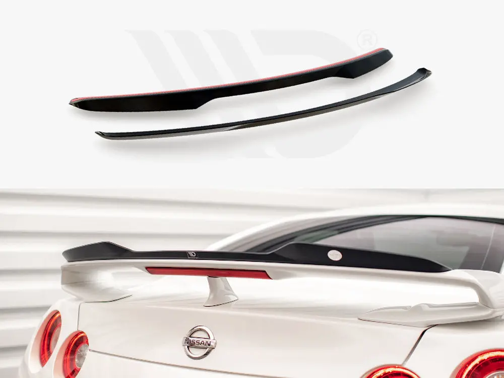 Maxton Design Spoiler Cap Nissan Gtr R35 Facelift 1