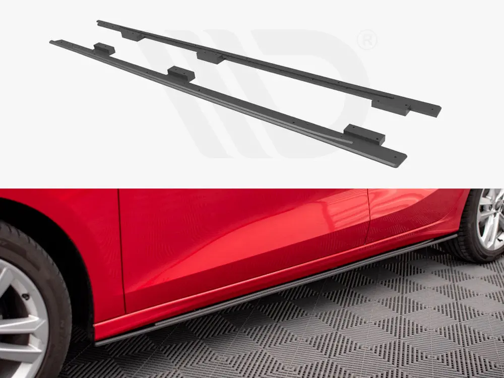 Maxton Design Street Pro Side Skirts Diffusers Audi A3 8Y 1