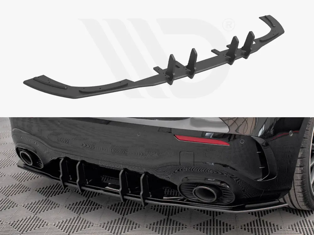 Maxton Design Street Pro Rear Diffuser Mercedes A35 Amg Hatchback Aero Pack W177 1