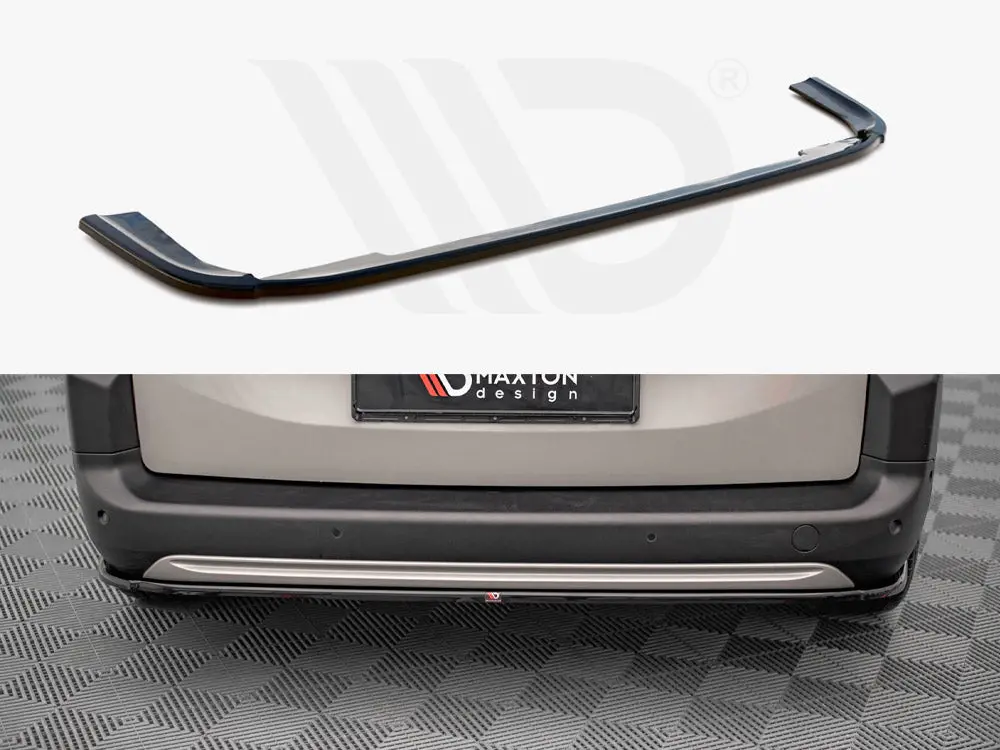 Central Rear Splitter Citroen Berlingo Mk3 1
