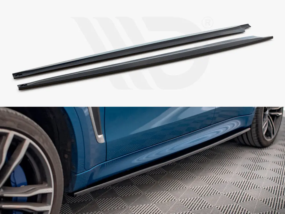 Side Skirts Diffusers Bmw X6 M F86 1