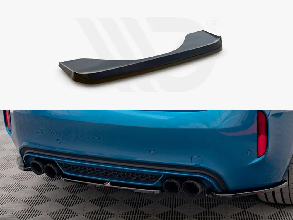 Central Rear Splitter Bmw X6 M F86 1