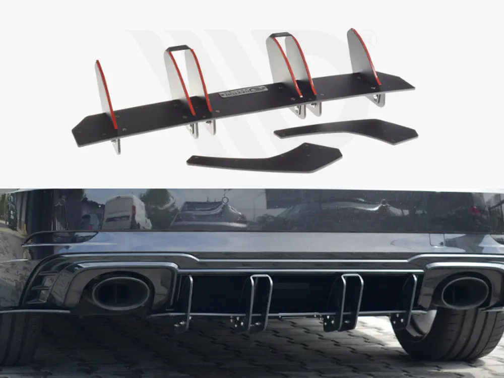 Maxton Design Rear Diffuser V.2 Audi Rs3 8V Fl Sportback 1