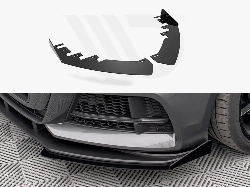 Maxton Design Front Flaps Audi S3 / A3 S-Line Sportback 8V Facelift 1