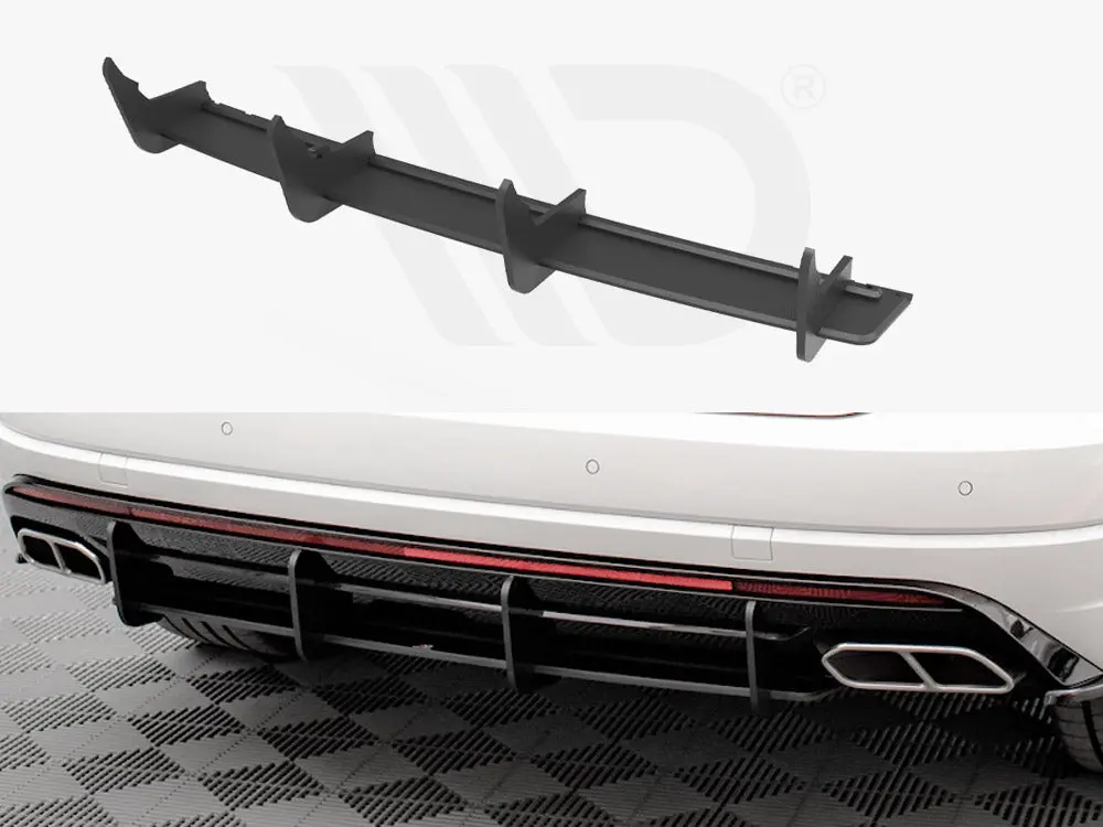 Maxton Design Street Pro Rear Diffuser Vw Touareg R-Line Mk3 1