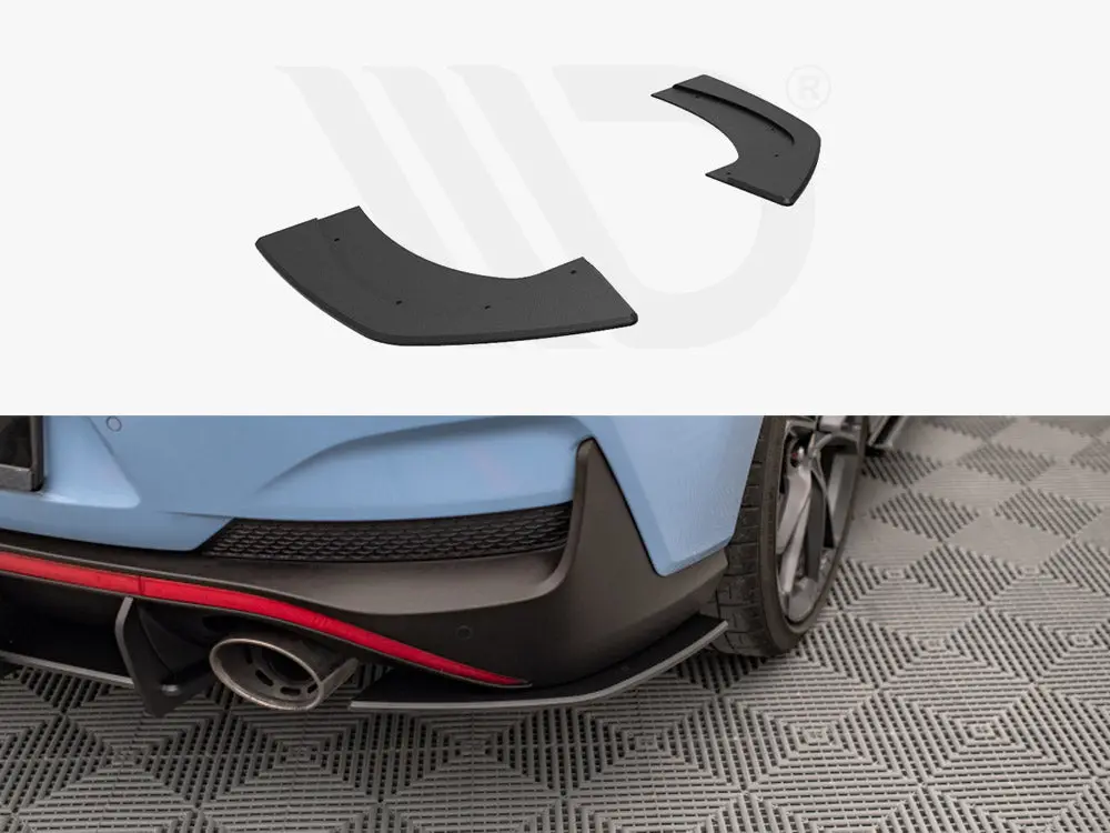Maxton Design Street Pro Rear Side Splitters Hyundai I30 N Fastback Mk3 Facelift 1