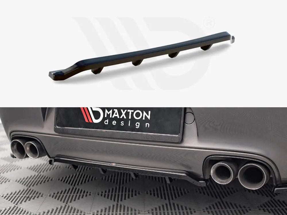 Central Rear Splitter (Vertical Bars) Porsche 911 Carrera / Carrera Gts 997 Facelift 1
